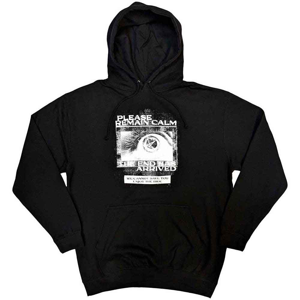 Bring Me The Horizon Remain Calm FP Hoodie Sweatshirt Officially Licensed