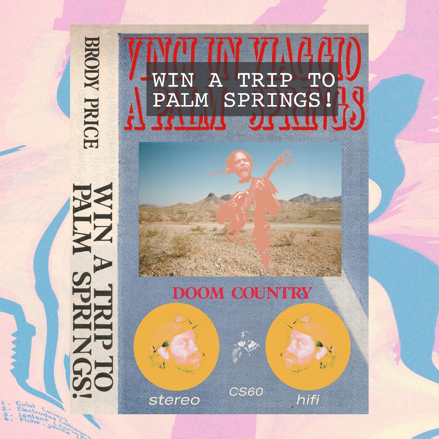 Win A Trip To Palm Springs! Vinyl Record