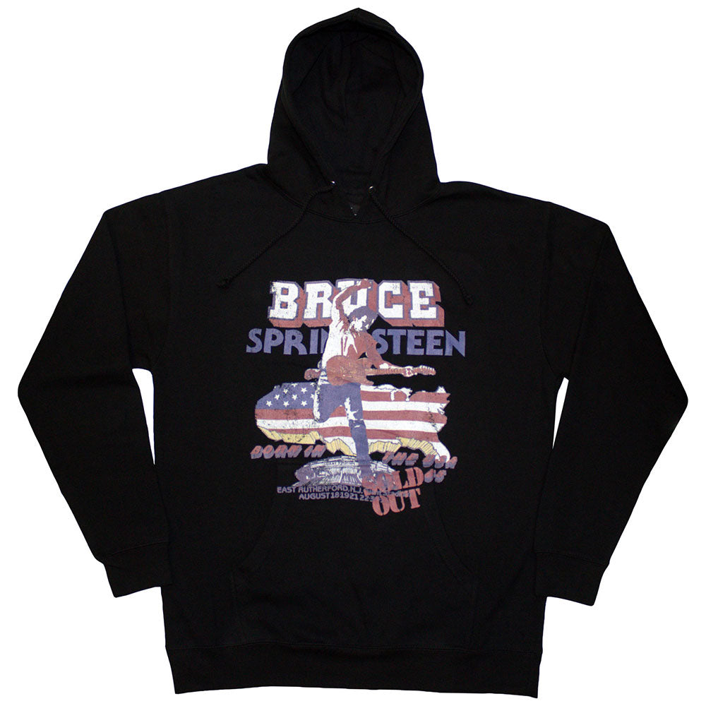 Bruce Springsteen Born In The USA '85 Hoodie Sweatshirt Officially Licensed