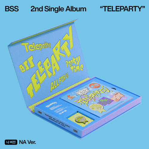 BSS 2nd Single Album 'TELEPARTY' (NA Ver.) (Sticker, Pin, Photo Book, Photo / Photo Card) Music CD
