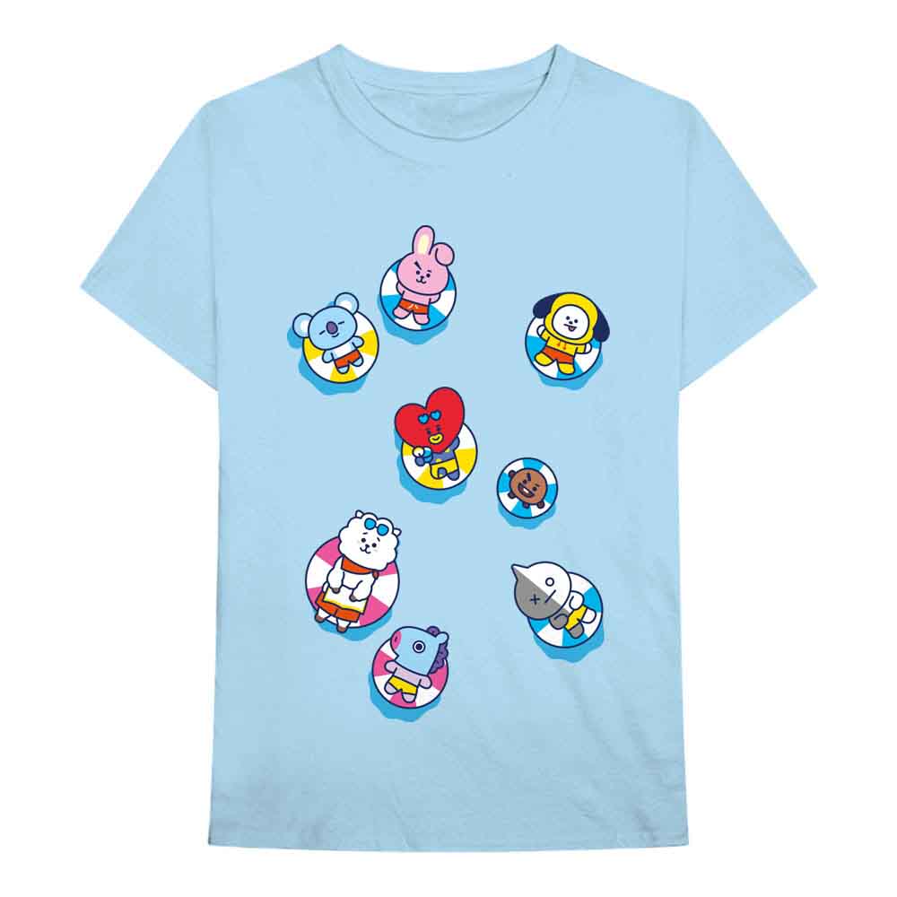 BT21 Bon Voyage Mens T Shirt Officially Licensed
