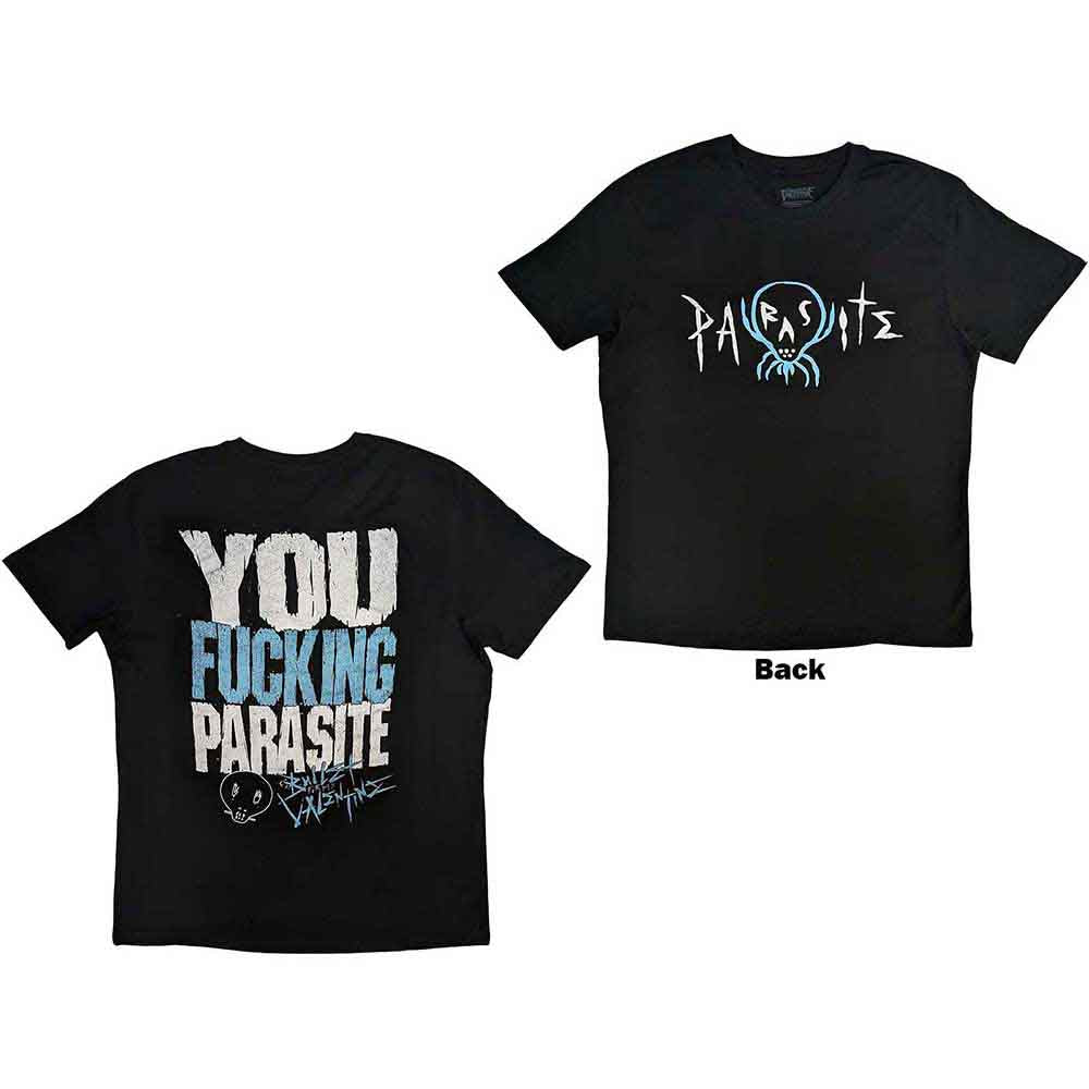Bullet For My Valentine Parasite Mens T Shirt Officially Licensed