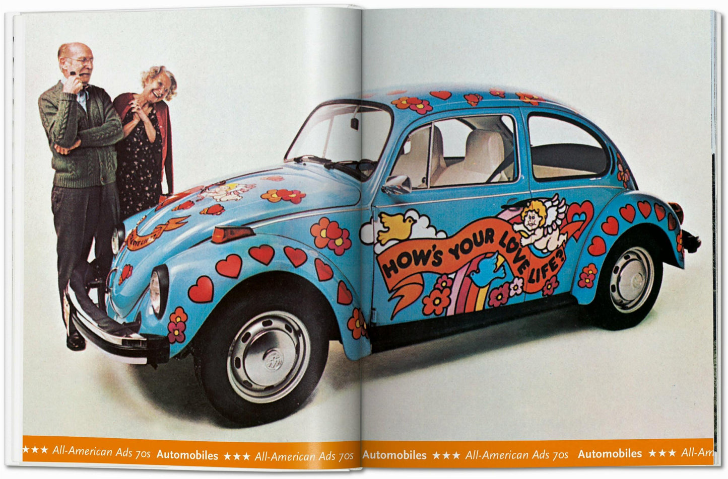 All-American Ads of the 70s (German, French, English) Book