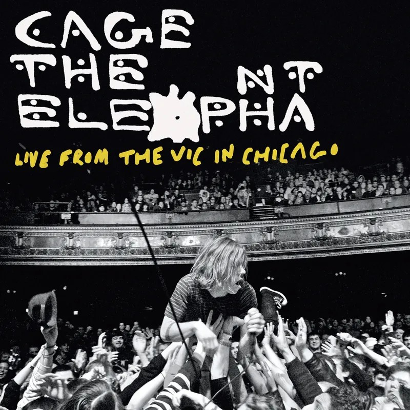 Cage The Elephant - Live From The Vic In Chicago (RSD Exclusive, Limited Edition, Vibrant Yellow & Black Splatter Colored Vinyl) (2 Lp's) Vinyl Record