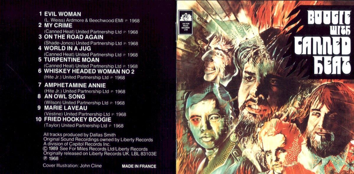 Canned Heat – Boogie With Canned Heat (LP Vinyl) Vinyl Record
