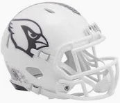 Arizona Cardinals NFL Mini Speed Football Helmet SALUTE TO SERVICE 3- NFL
