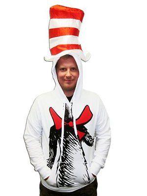 Cat in the Hat Hoodie with Hat