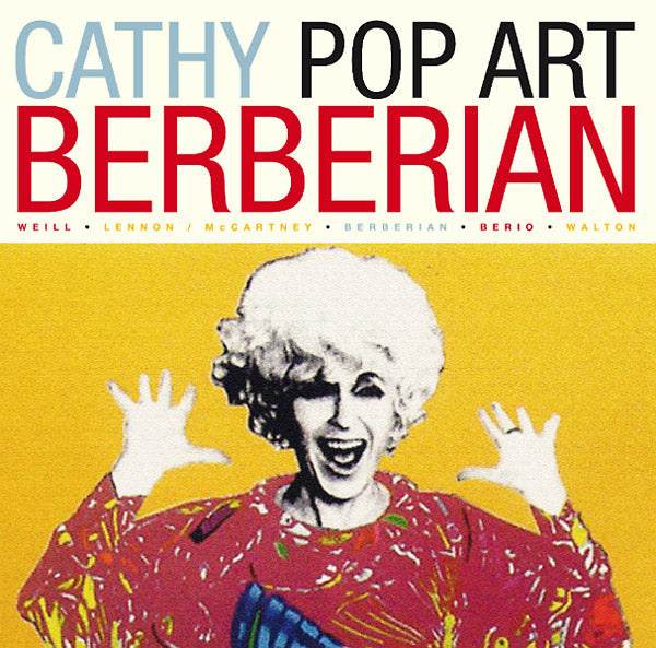 CATHY BERBERIAN - Pop Art Vinyl Record