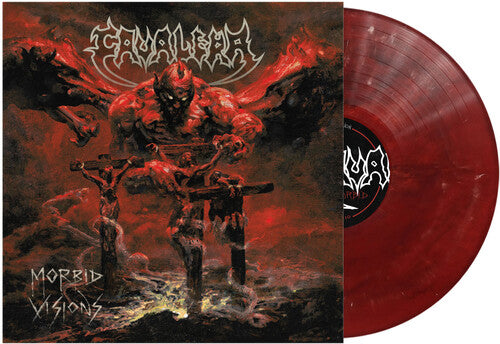 Cavalera - Morbid Visions (Colored Vinyl, Red Marble) Vinyl Record