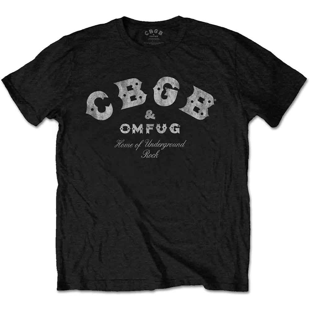 CBGB Classic Logo Mens T Shirt Officially Licensed