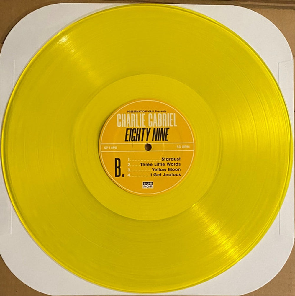 Charlie Gabriel – Eighty Nine (Translucent Gold LP Vinyl) Vinyl Record