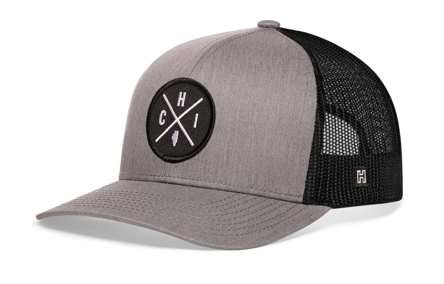 Chicago Trucker Hat | Black CHI X Snapback