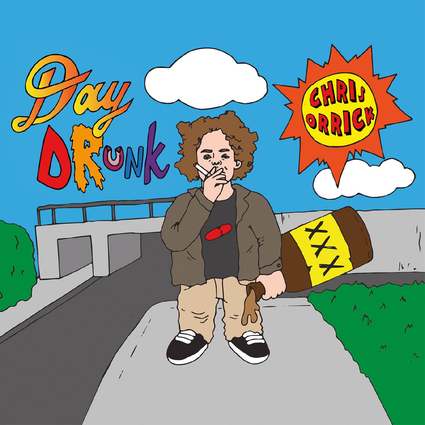 Chris Orrick - Day Drunk EP (8-COLOR DOUBLE RAINBOW SPLATTER VINYL) Vinyl Record