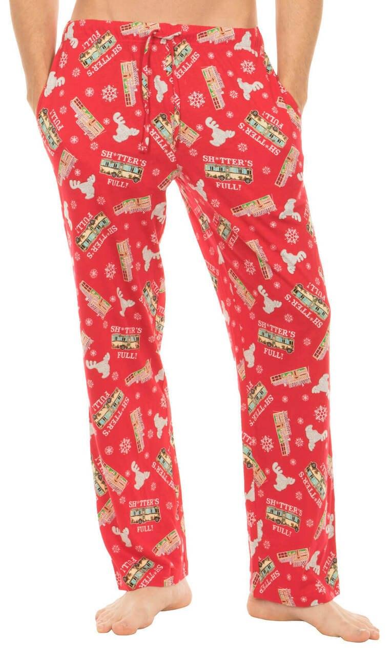 Christmas Vacation Shitter's Full Red Lounge Pants