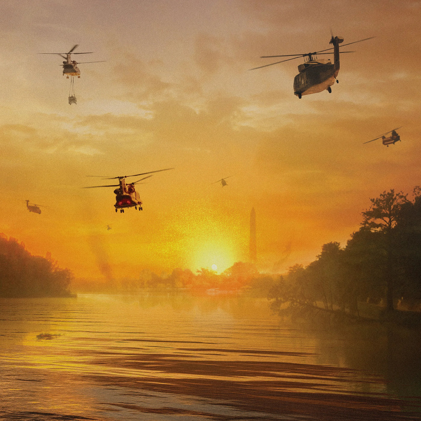 Ben Salisbury & Geoff Barrow - Civil War (Neon Green) Vinyl Record