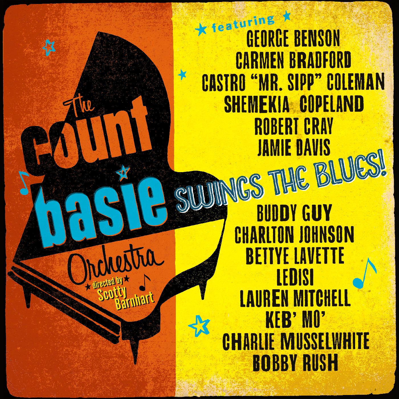 Basie Swings The Blues Music CD