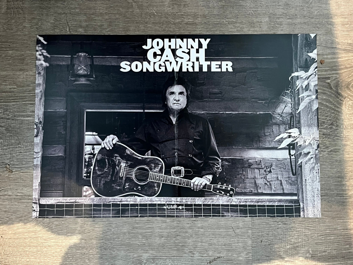 Songwriter *POSTER* Vinyl Record