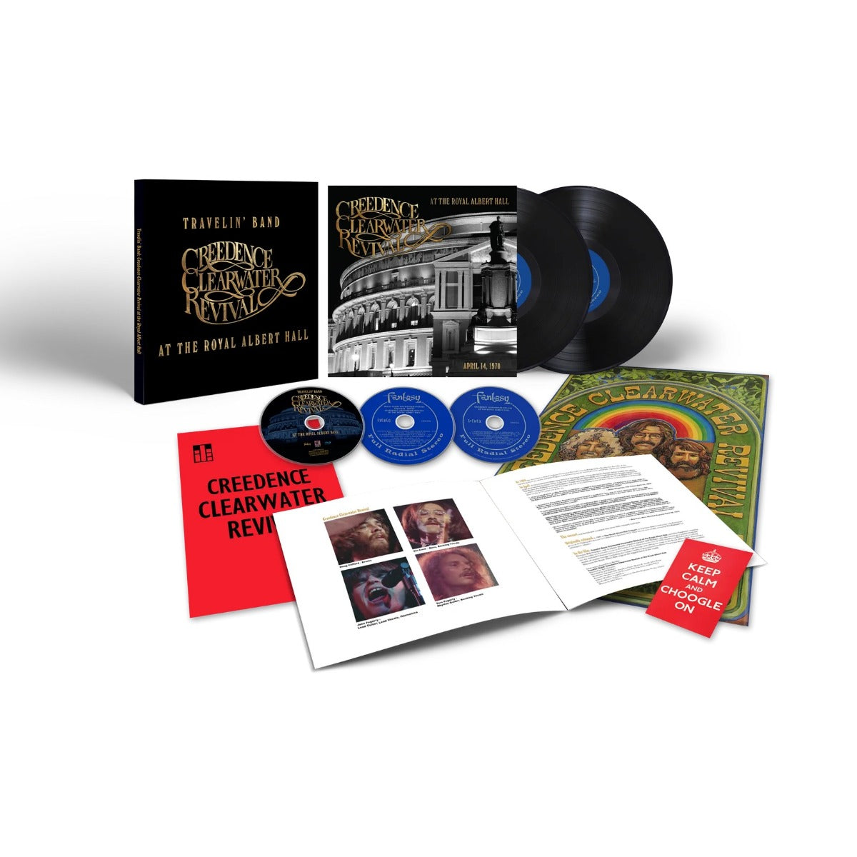 Creedence Clearwater Revival - At The Royal Albert Hall (Limited Edition, With CD, With Blu-ray) (2 Lp's) (Box Set) Vinyl Record