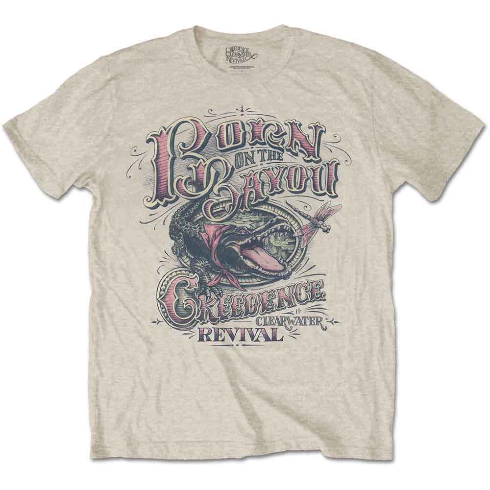 Creedence Clearwater Revival Born on the Bayou Mens T Shirt Officially Licensed