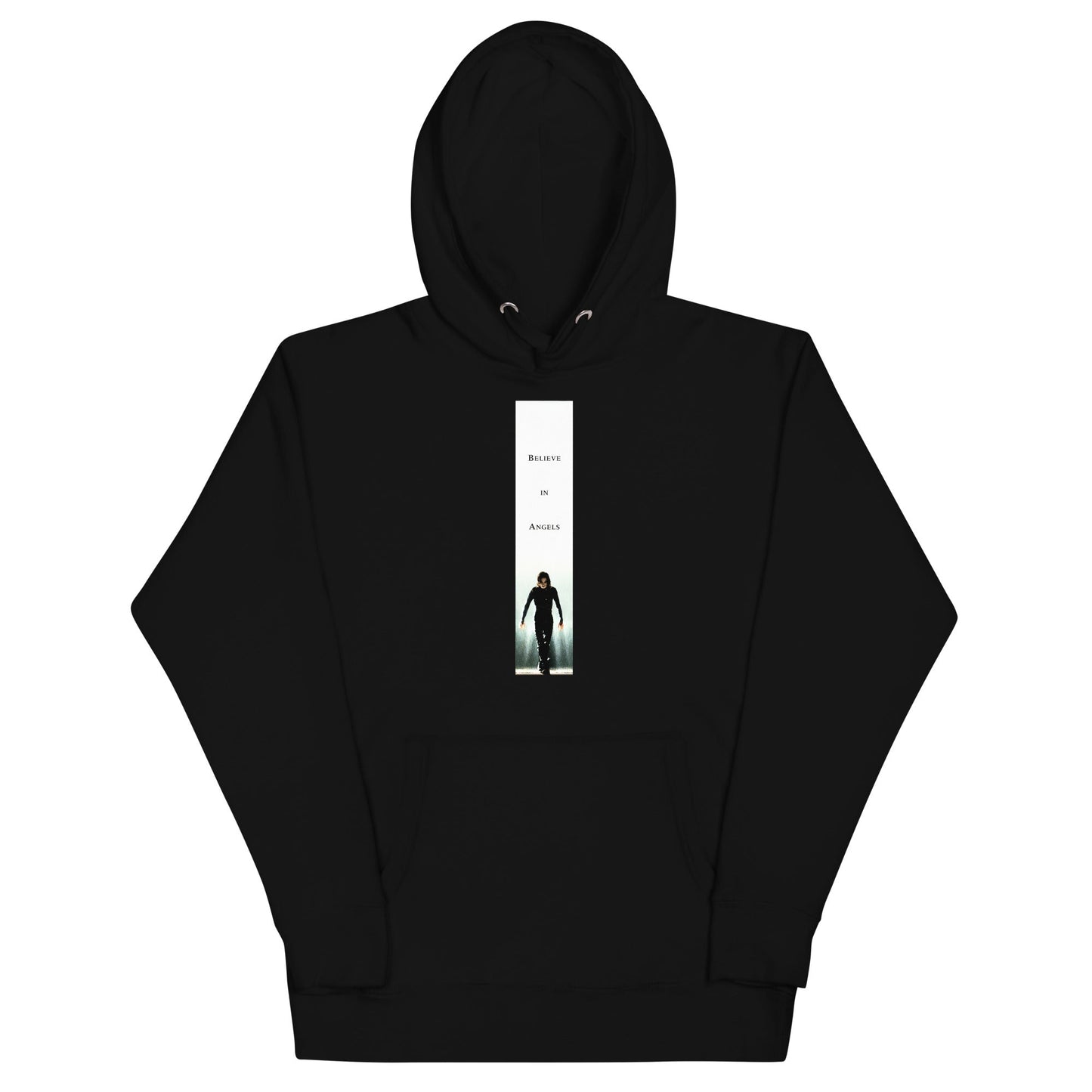 The Crow Crime Noir Mens Officially Licensed Hoodie Black