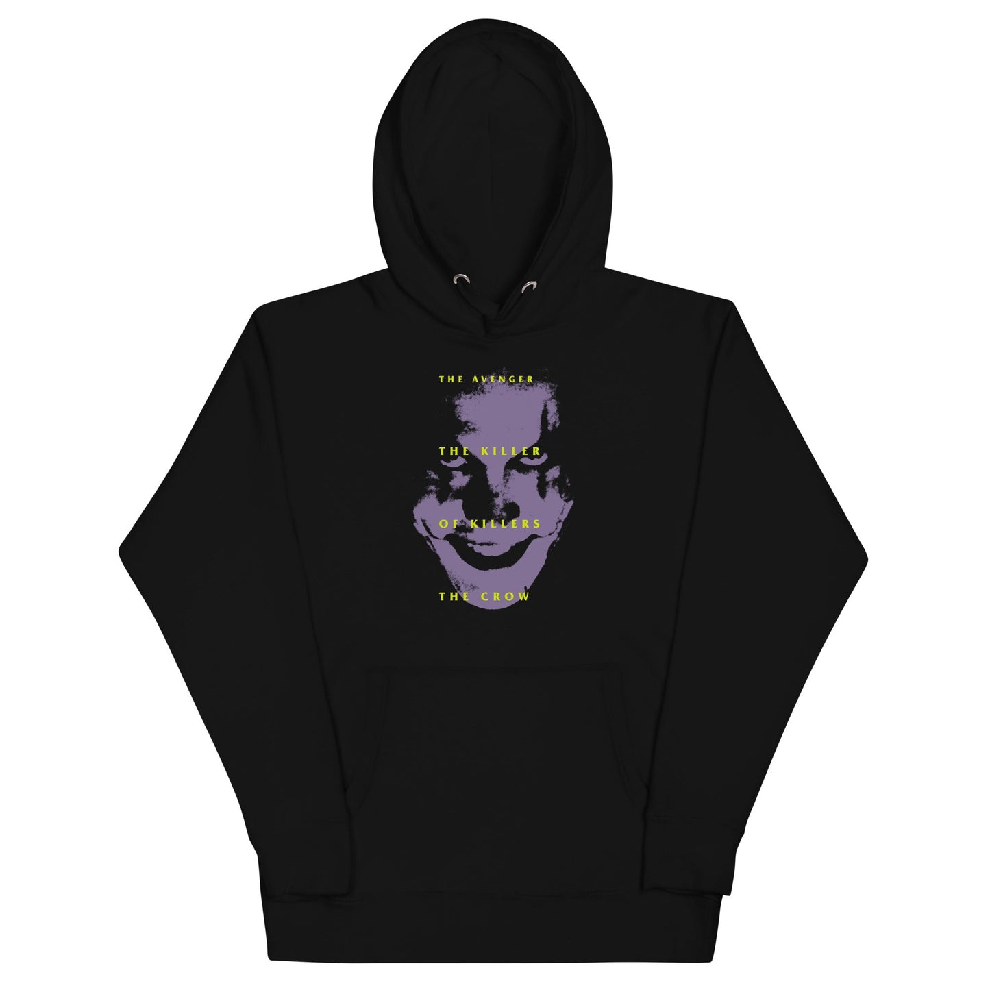 The Crow Avenger Mens Officially Licensed Hoodie Black
