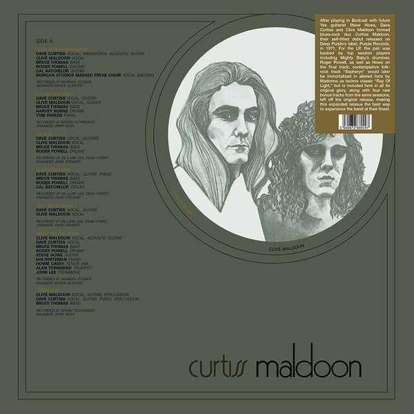 CURTISS MALDOON - Curtiss Maldoon Vinyl Record
