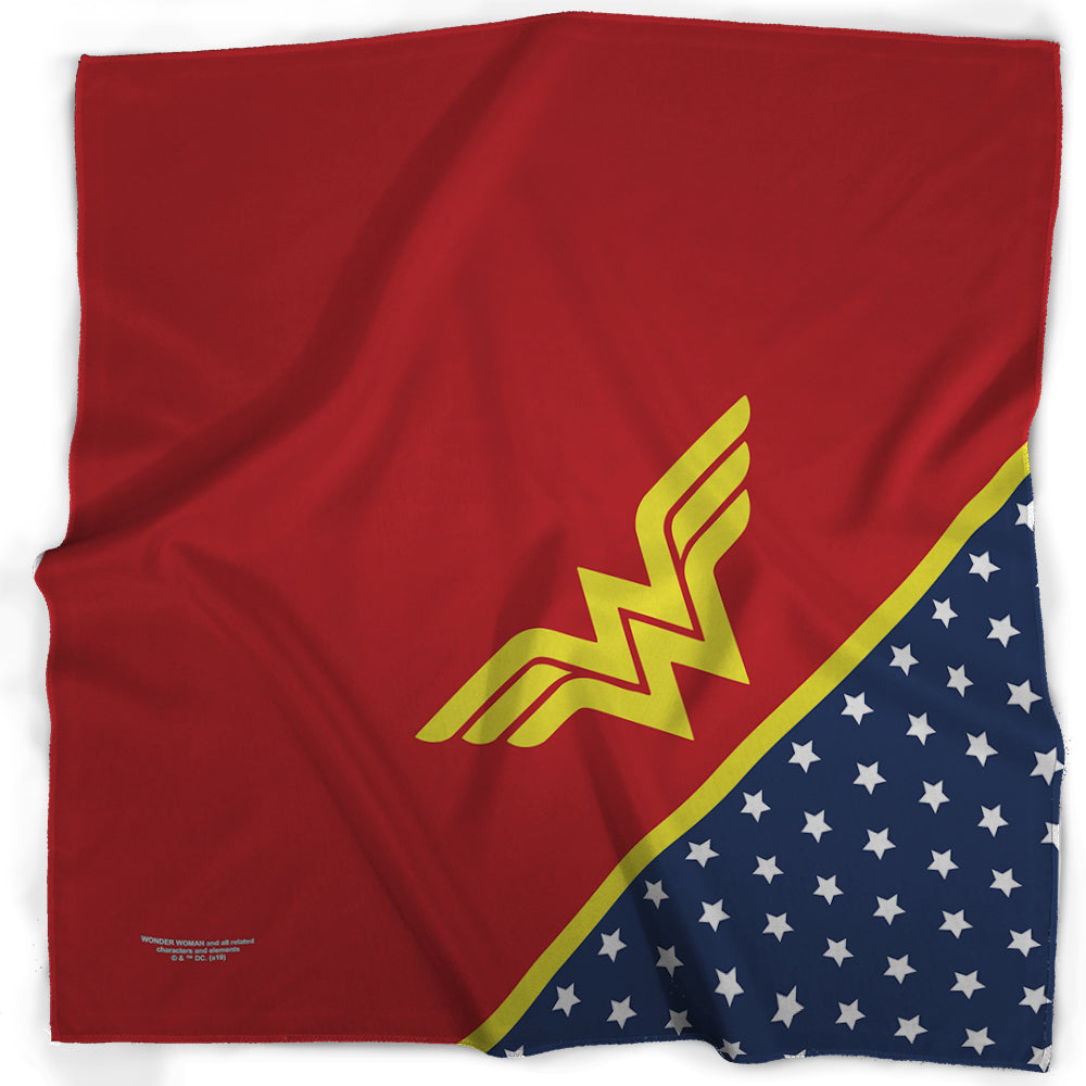 Wonder Woman Star WW Logo Bandana