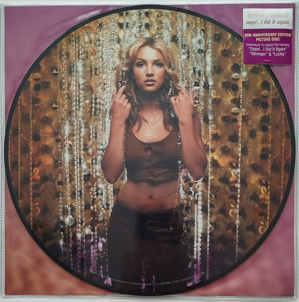 Britney Spears - Oops!... I Did It Again (20Th Anniversary Edition Picture LP Vinyl) & Baby One More Time & In The Zone & Femme Fatale (Light Grey Marbled LP Vinyl/Import) & Greatest Hits: My Prerogative (2LP/Cream Vinyl/Import)
