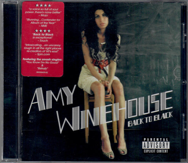 Back To Black Music CD