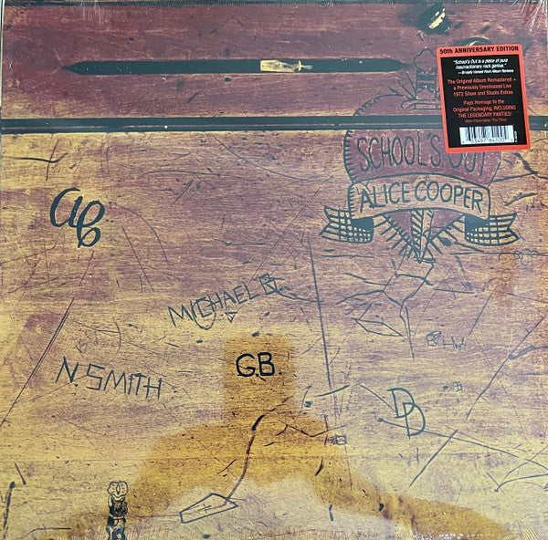 Alice Cooper - Live From The Astroturf (Glow-In-The-Dark LP Vinyl/DVD) & School's Out (Expanded & Remastered/3LP)