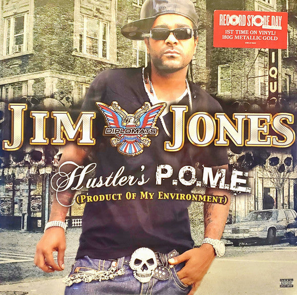 Jim Jones - Hustler's P.O.M.E. (Product Of My Environment) (180G) - LP Vinyl Record