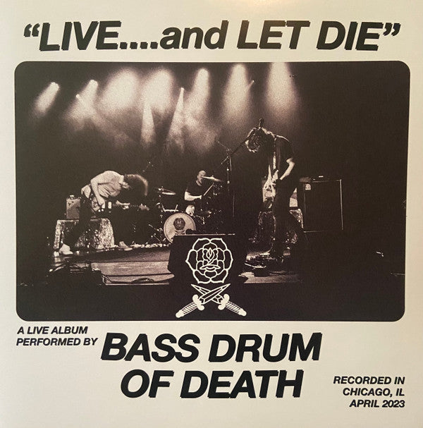 Bass Drum Of Death - Live... & Let Die - LP Vinyl Record