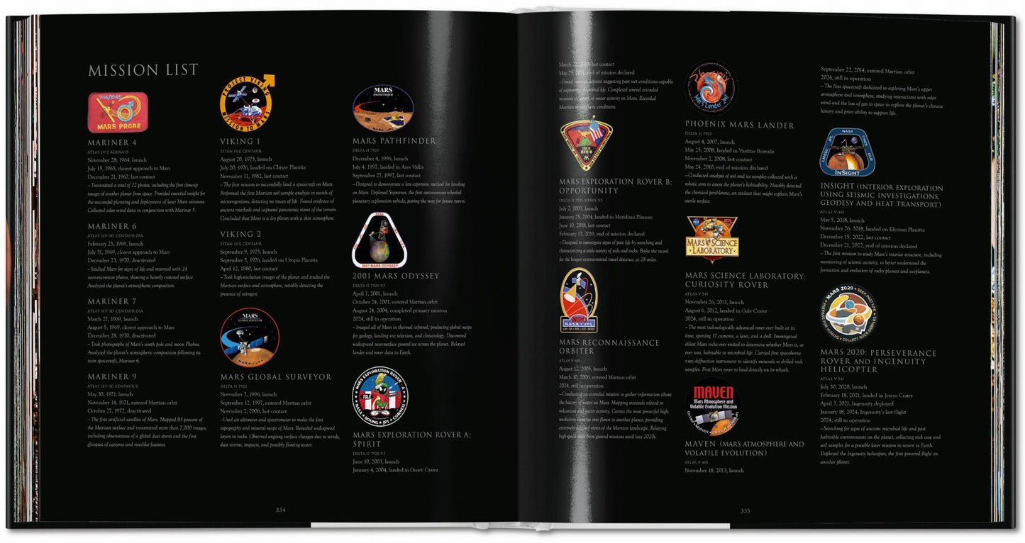 Mars. Photographs from the NASA Archives (German, French, English) Book
