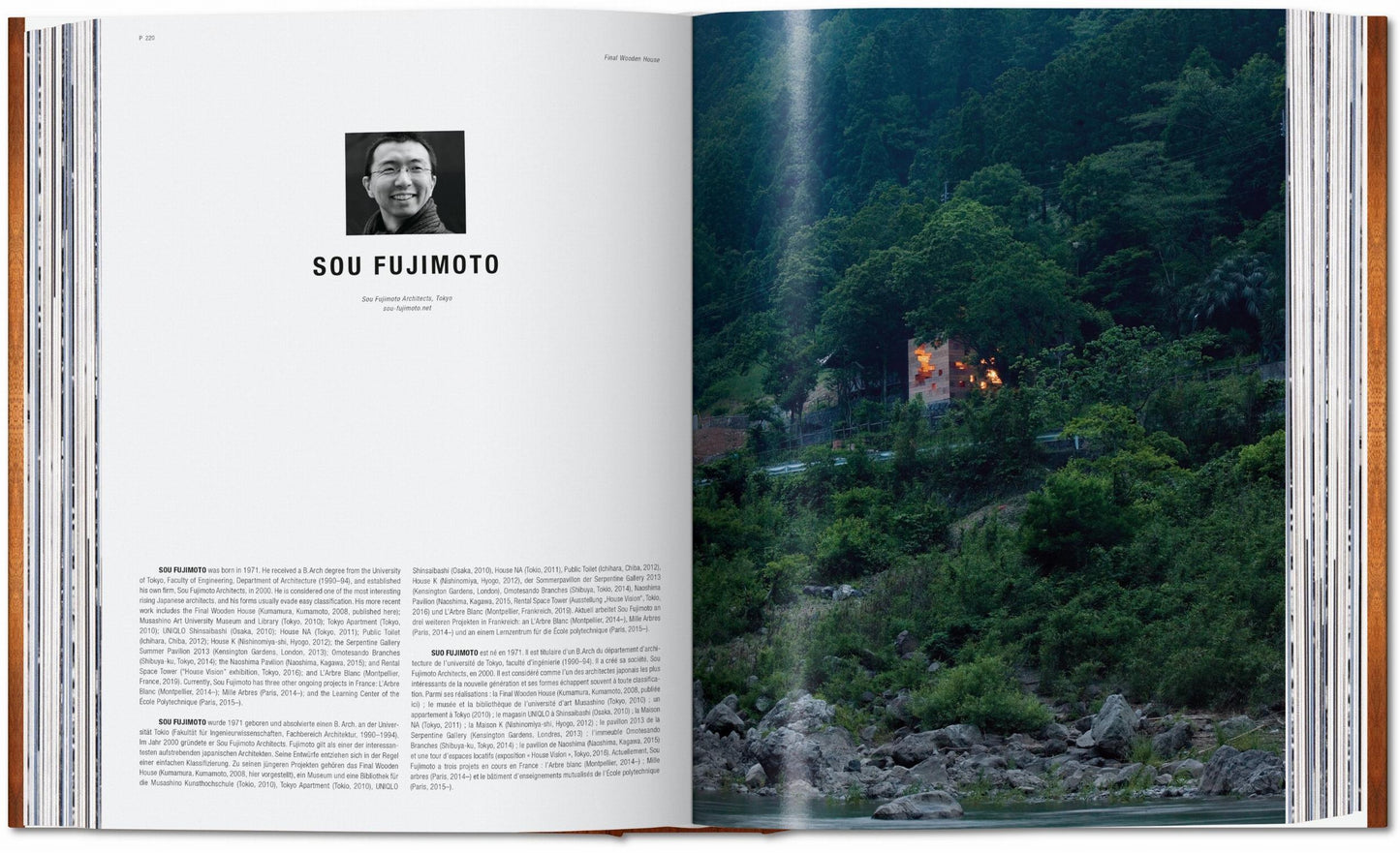 100 Contemporary Wood Buildings (German, French, English) Book