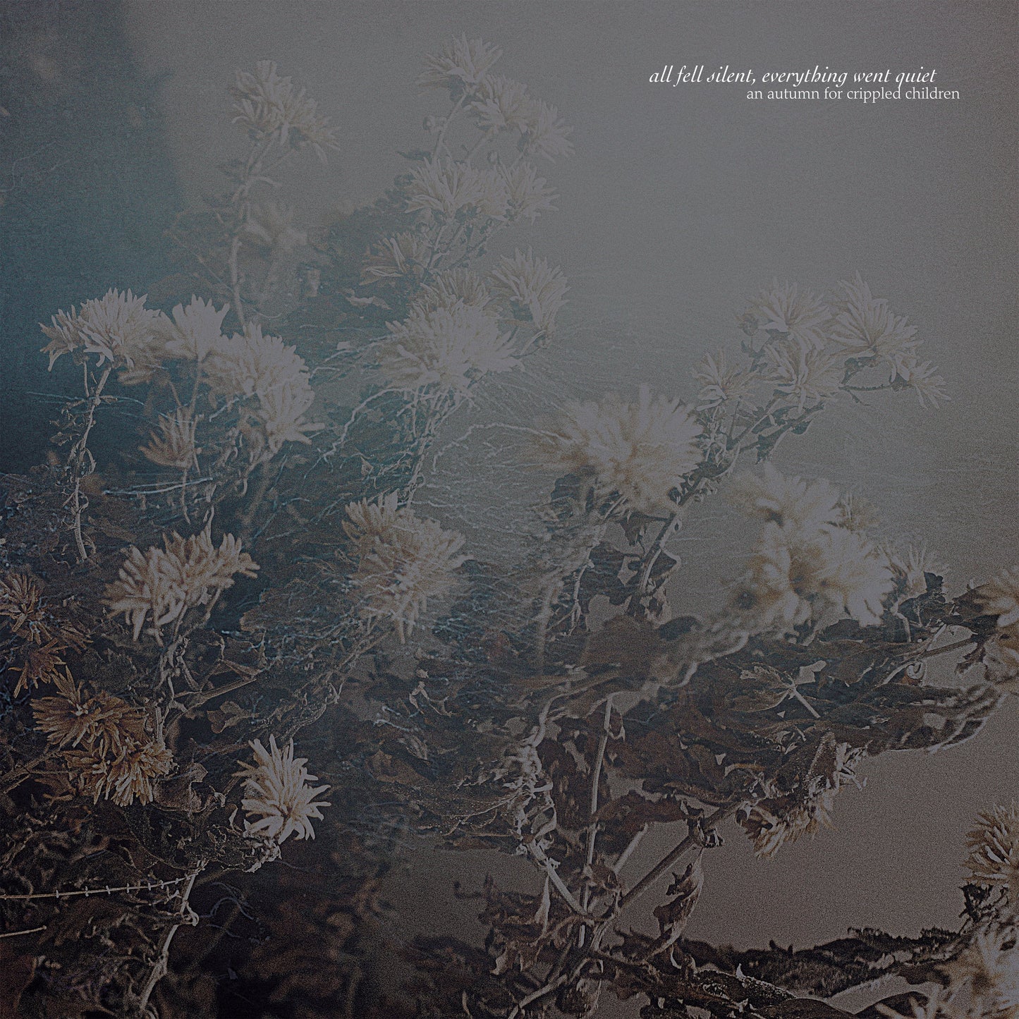 An Autumn for Crippled Children "All fell silent, everything went quiet" Music CD