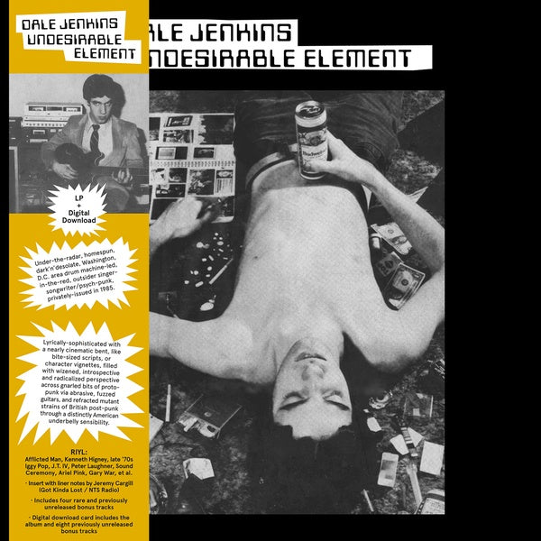 DALE JENKINS - Undesirable Element Vinyl Record