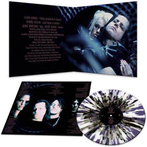 Danzig Circle Of Snakes Colored Vinyl, Black, White & Purple Splatter Vinyl Record