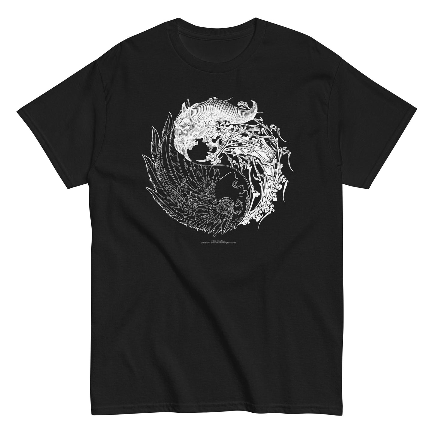 Danzig Circular Officially Licensed Mens T Shirt Black