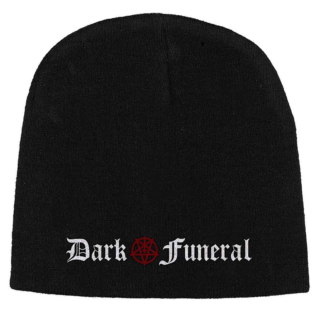 Dark Funeral Logo Beanie Hat Officially Licensed