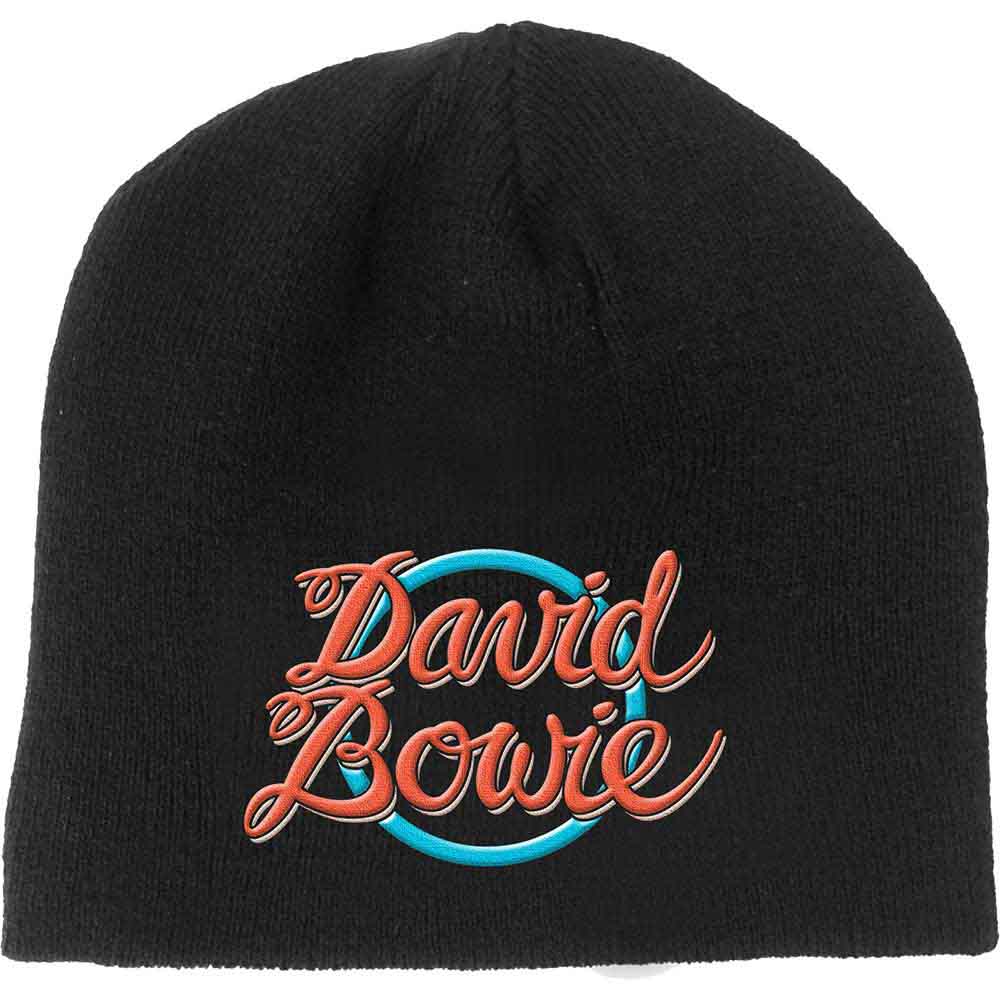 David Bowie 1978 World Tour Logo Beanie Hat Officially Licensed