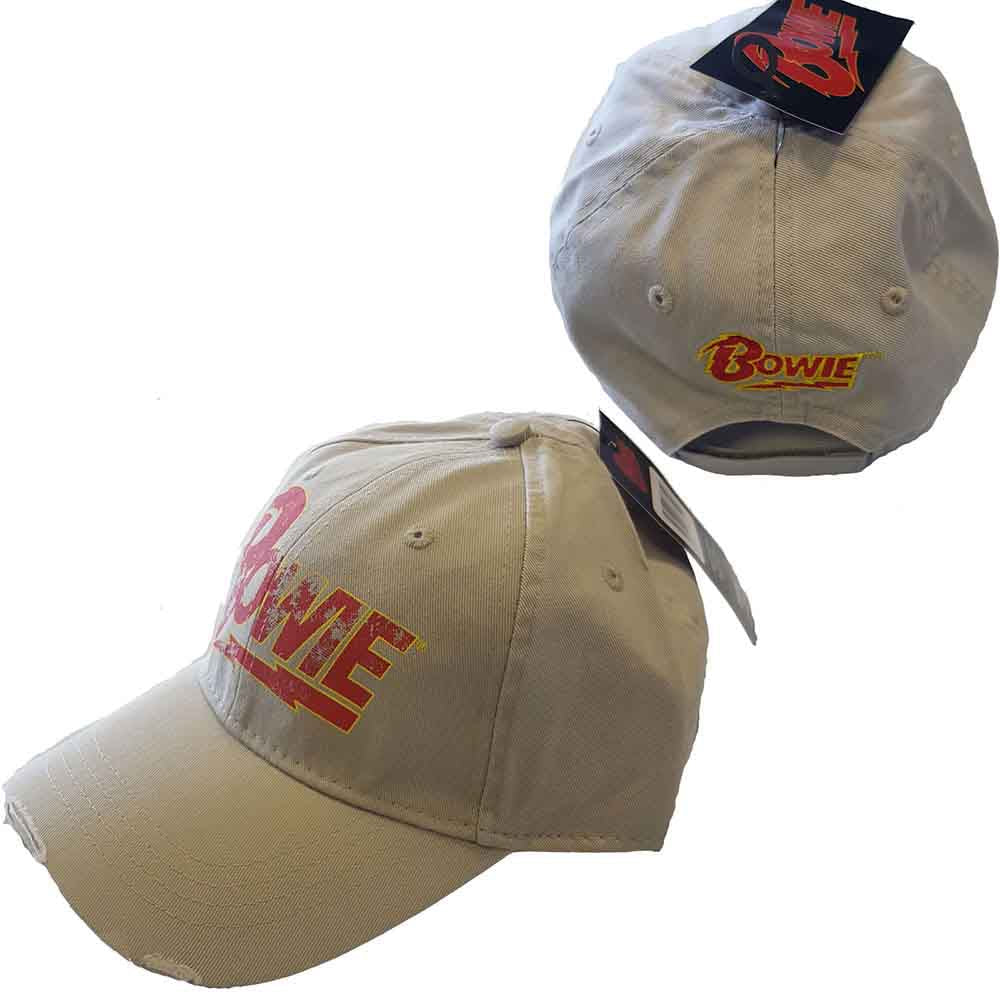 David Bowie Flash Logo Hat Officially Licensed