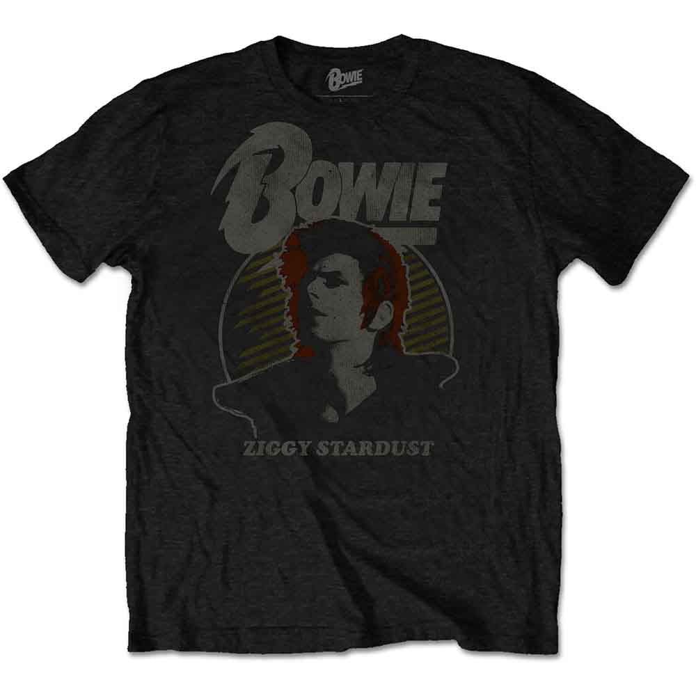 David Bowie Vintage Ziggy Mens T Shirt Officially Licensed