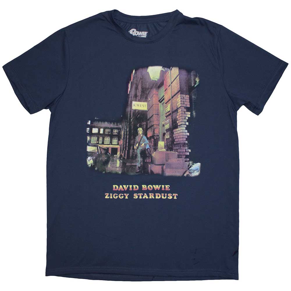 David Bowie Ziggy Stardust Mens T Shirt Officially Licensed