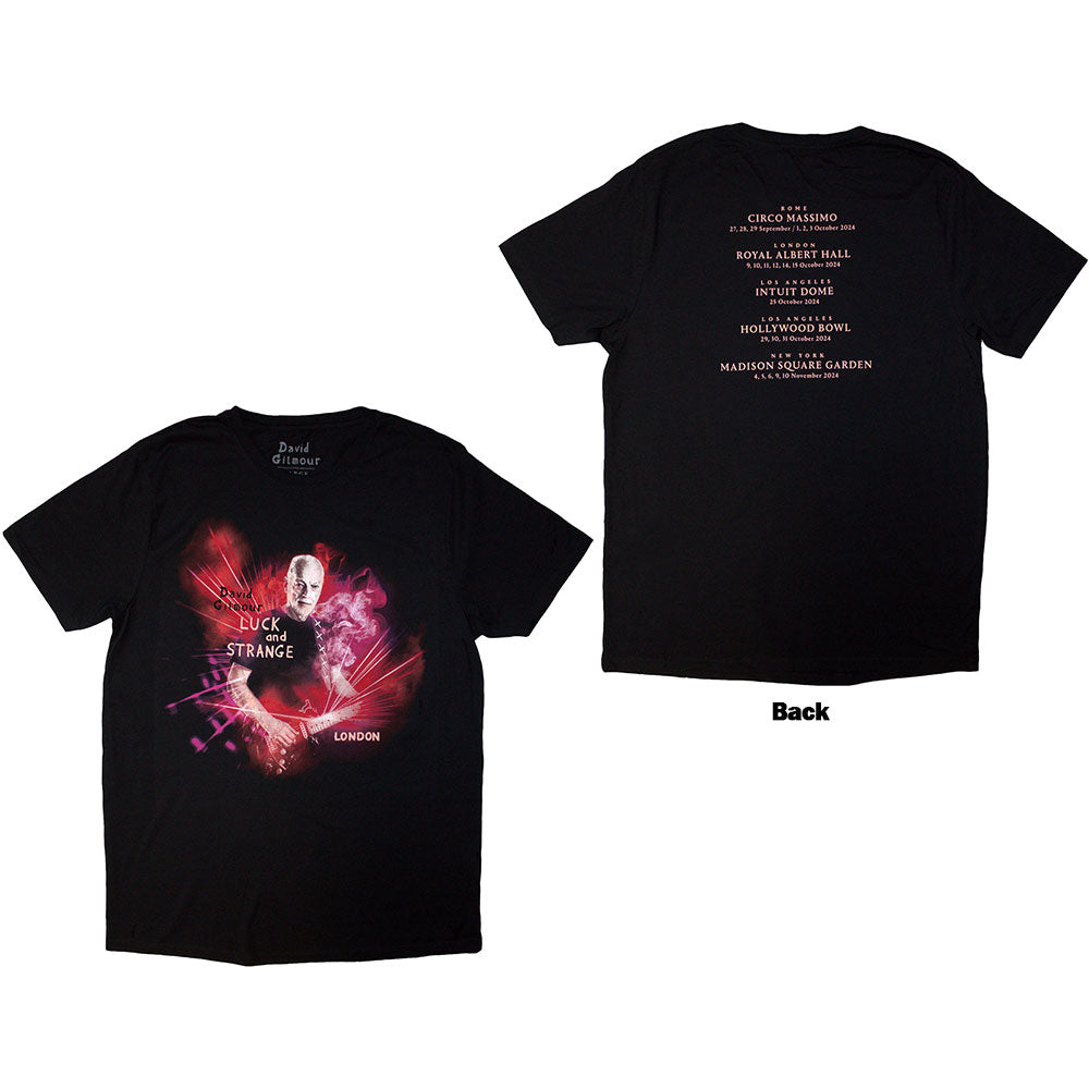David Gilmour Luck & Strange London Mens T Shirt Officially Licensed