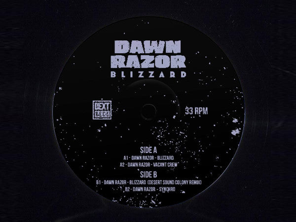 Blizzard EP Vinyl Record