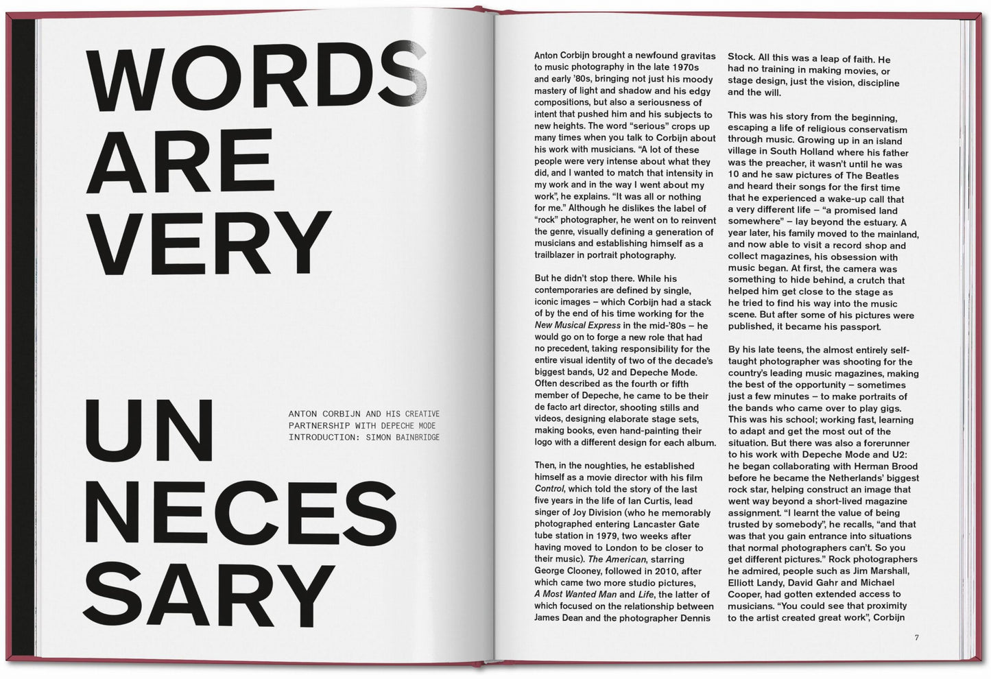 Depeche Mode by Anton Corbijn (English) Book