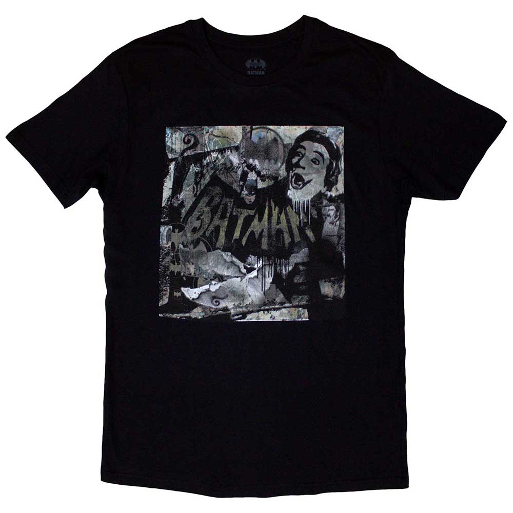 DC Comics Batman - Mural Mens T Shirt Officially Licensed