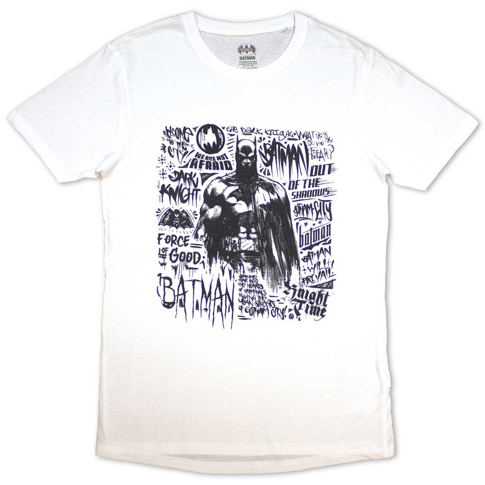 DC Comics Batman - Scribbler Mens T Shirt Officially Licensed