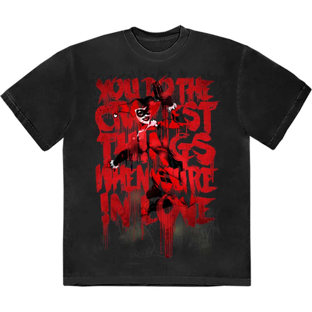 DC Comics Harley Craziest Things Mens T Shirt Officially Licensed