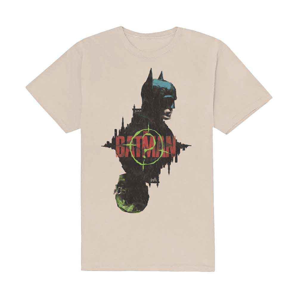 DC Comics The Batman Question Mark Bat Mens T Shirt Officially Licensed